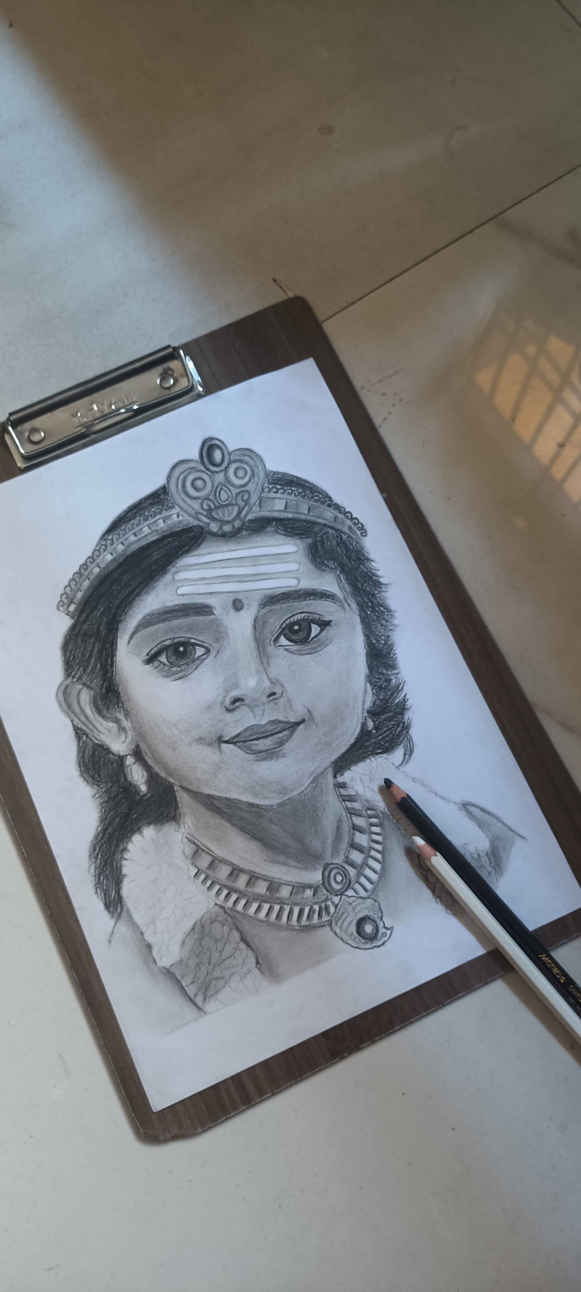 Portrait drawing