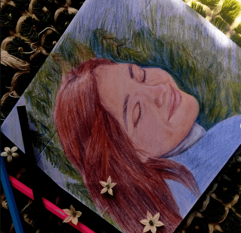Handmade Custom Portrait – Colored Pencil Artwork